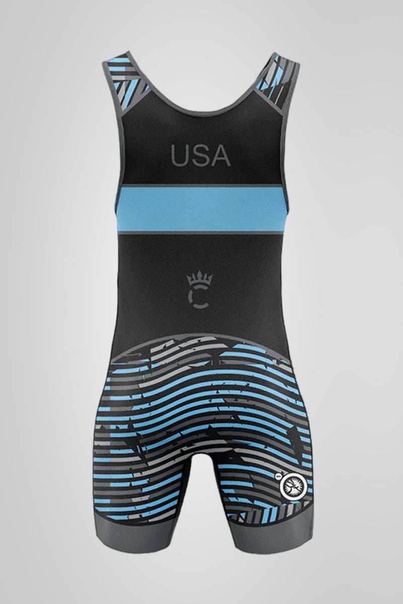 CMPWC 2022 FRECO BLUE SINGLET