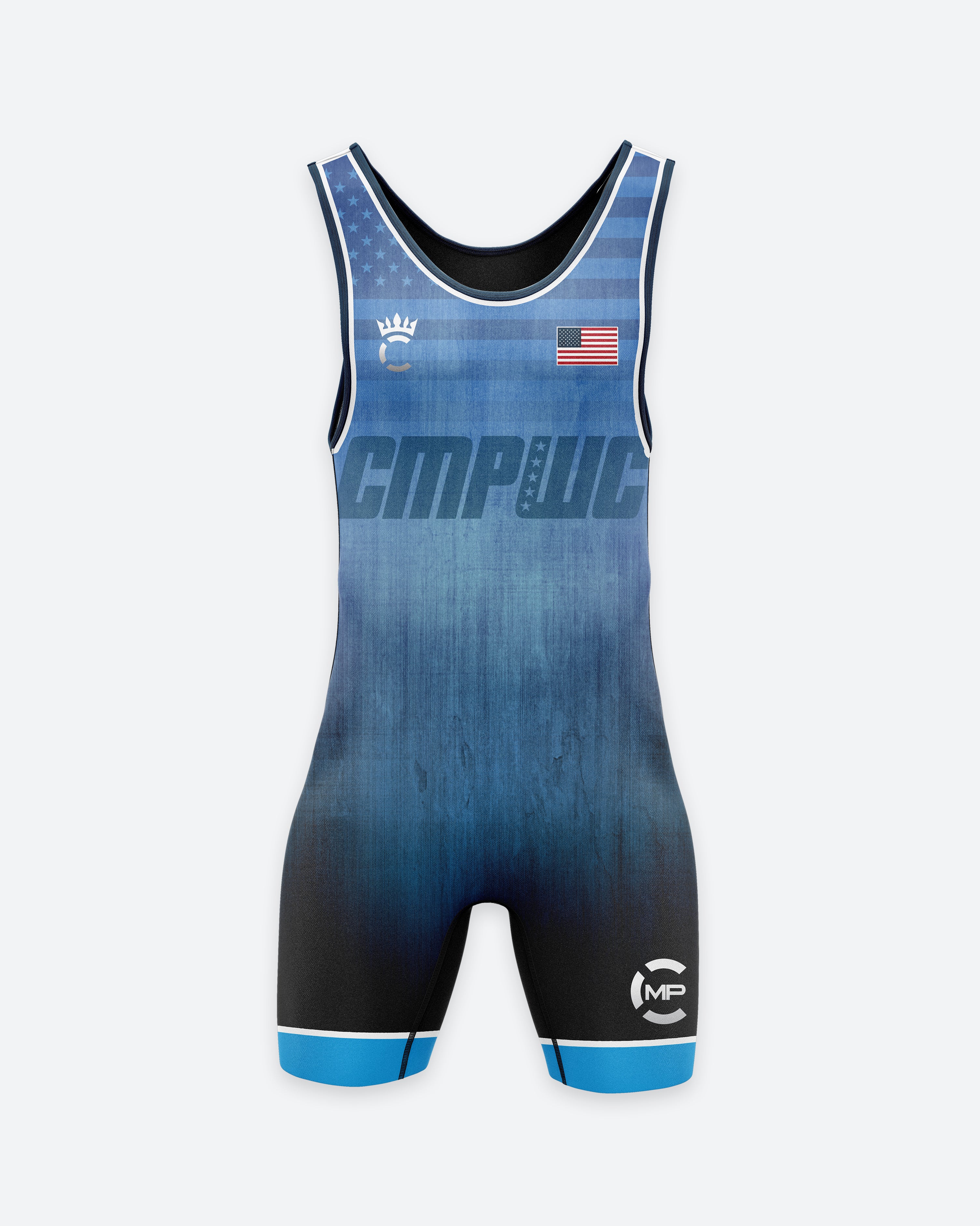 2022 CMPWC Freestyle Singlet - Blue