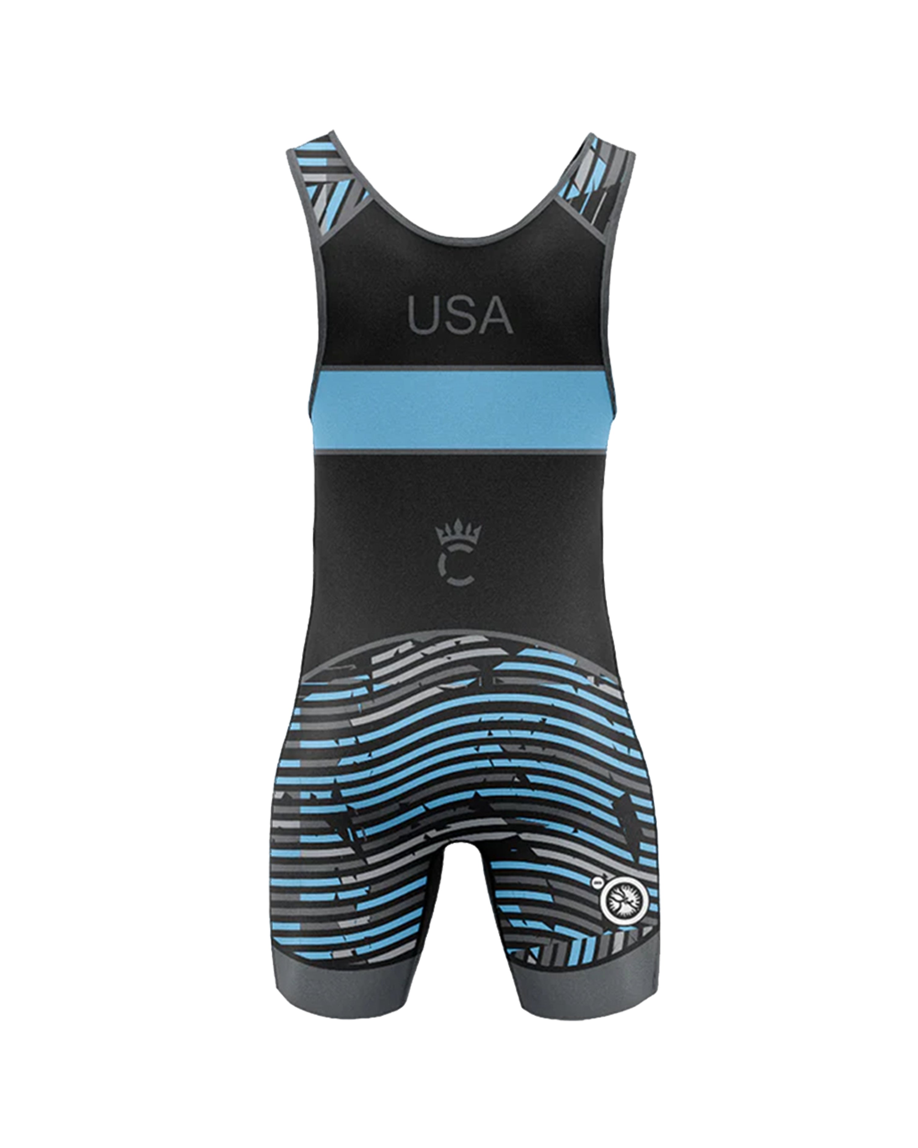 2023 Freestyle Team Singlet - Blue