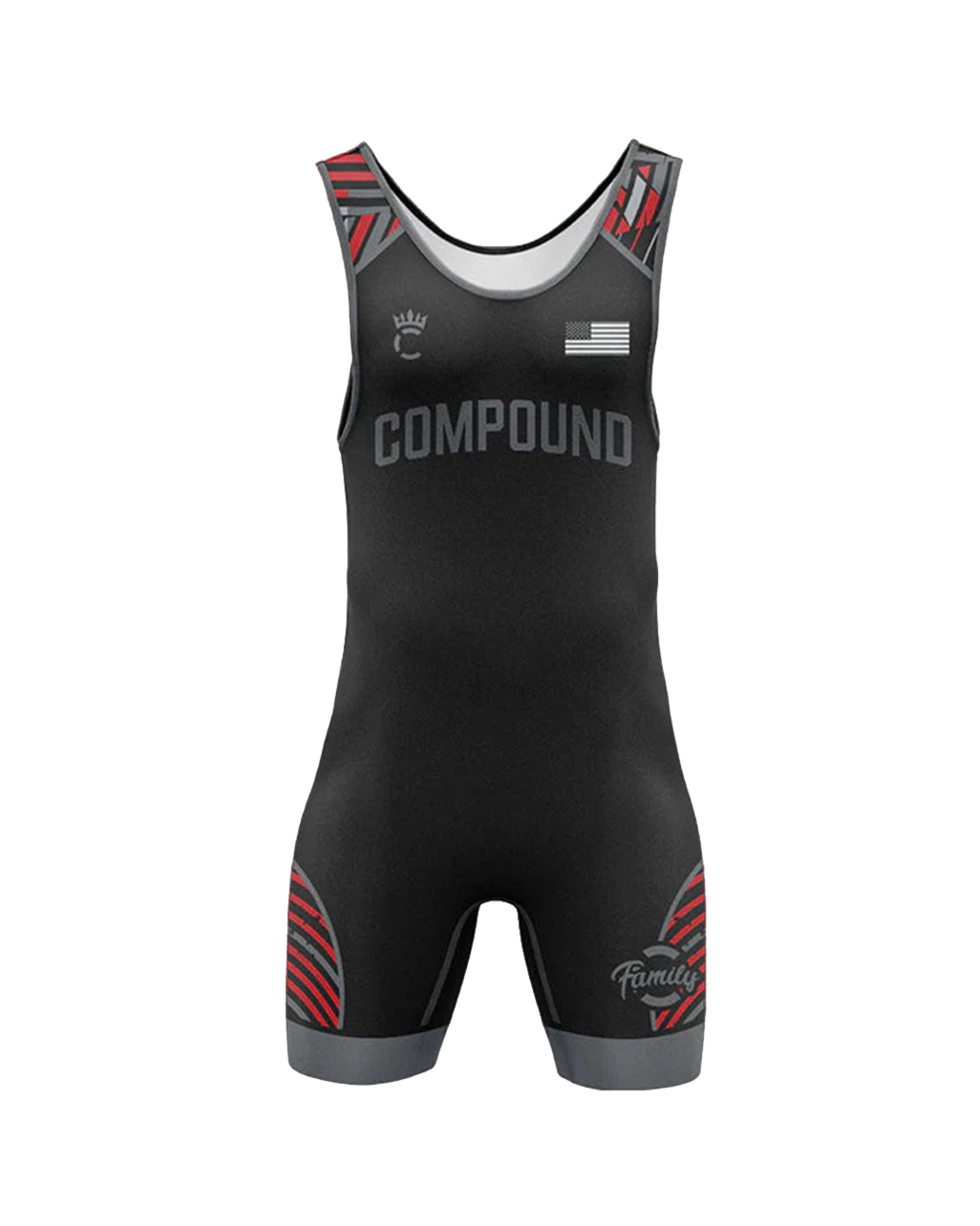 2023 Freestyle Team Singlet - Red