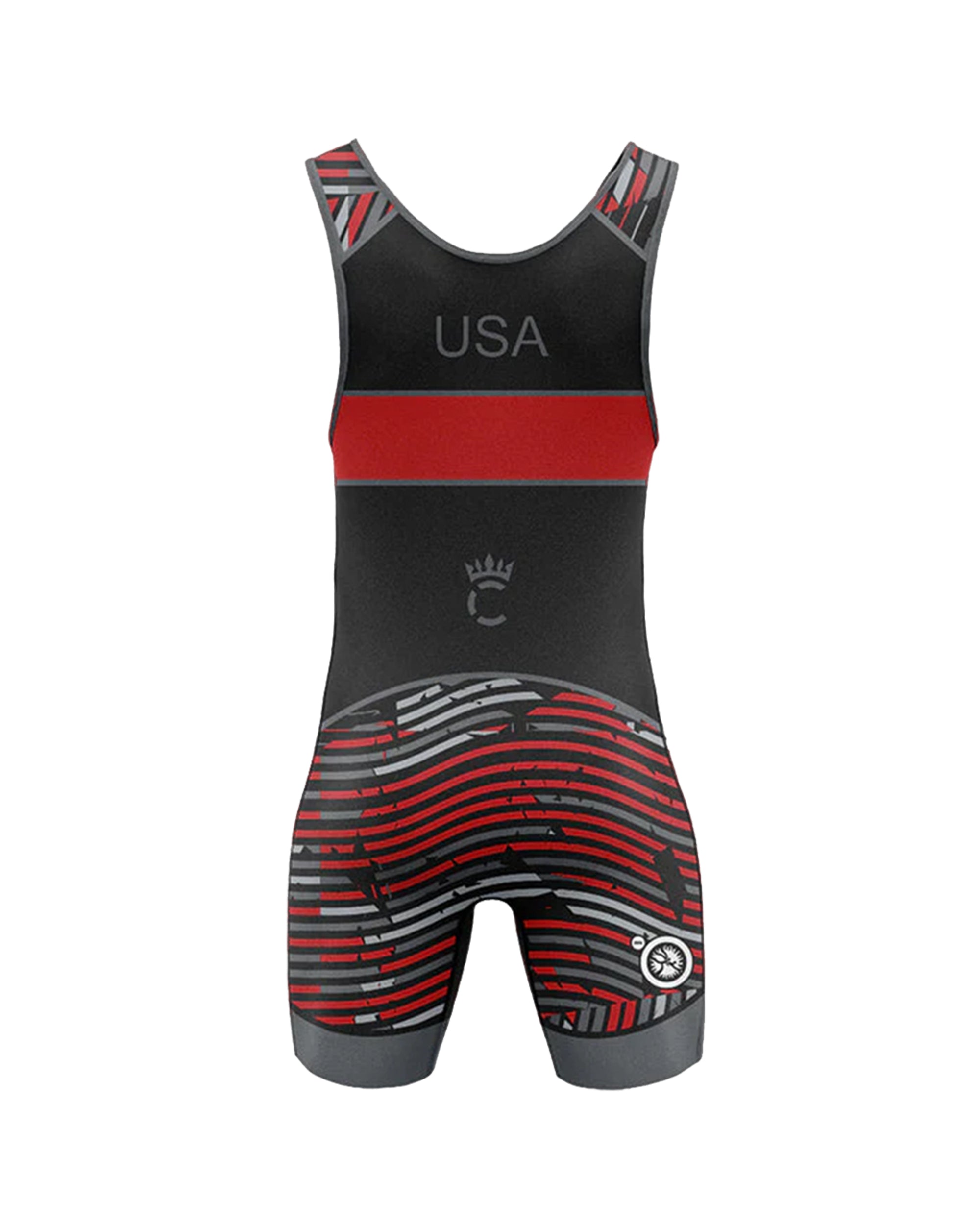 2023 Freestyle Team Singlet - Red