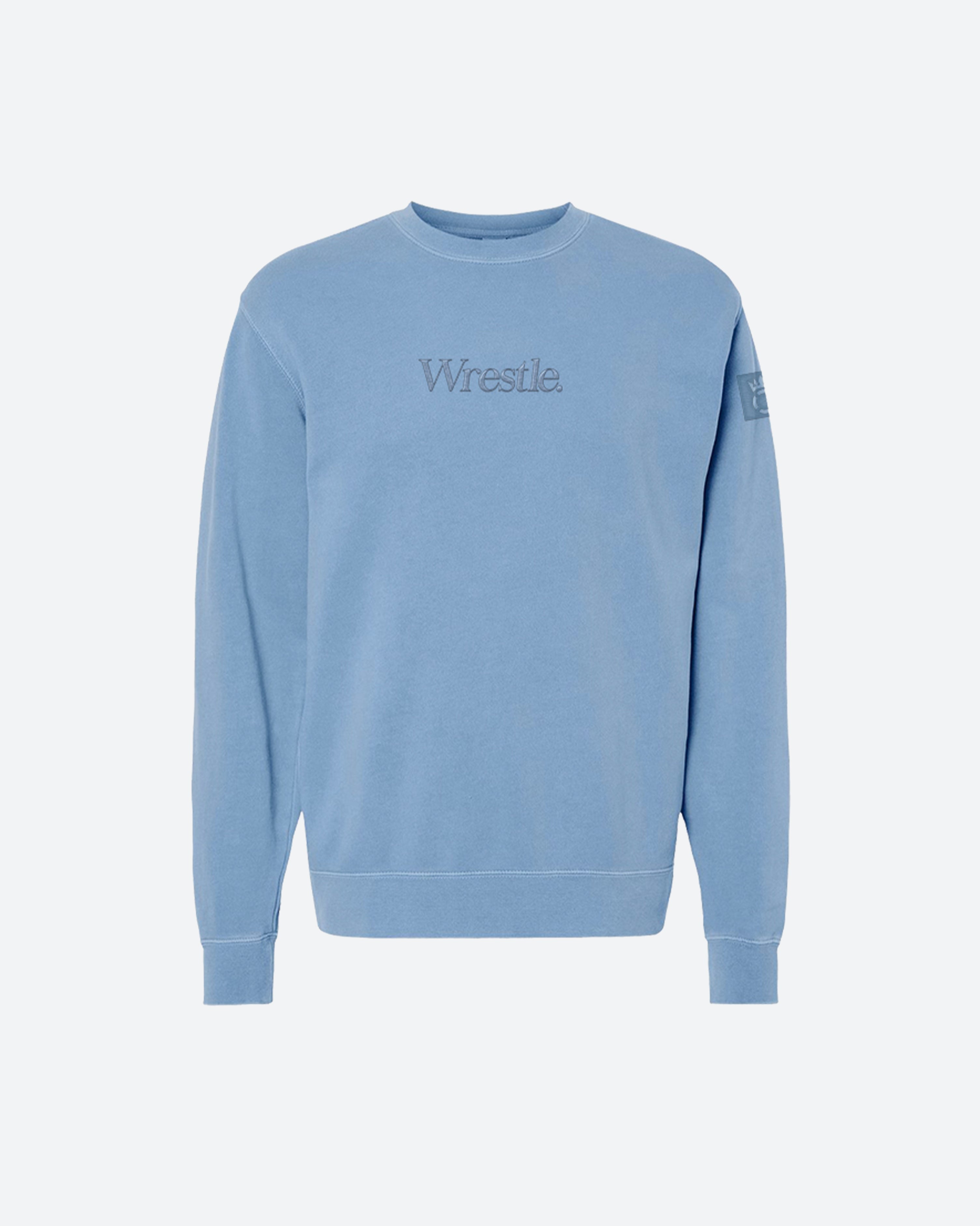 WRESTLE. EMBROIDERED SWEATSHIRT